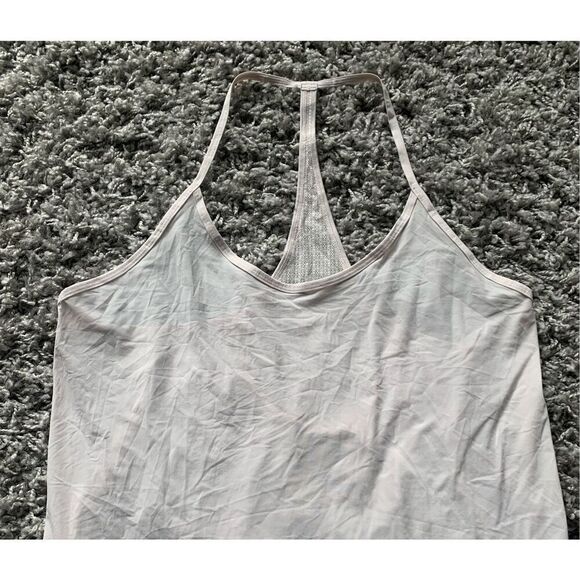 Lululemon milkshake pink Racerback Lace Athletic Tank Top Women's M - Picture 2 of 6